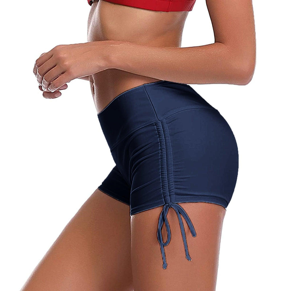 High Waist Bikini Bottoms Women's High Waisted Shorts Swim Bottoms Full Coverage Bikini  Swimsuit Bottom For Women Swimming Panties Ladies Summer Fashion Solid  Bikinis Swim Shorts Bottom Women's Swimsuit Stevvex