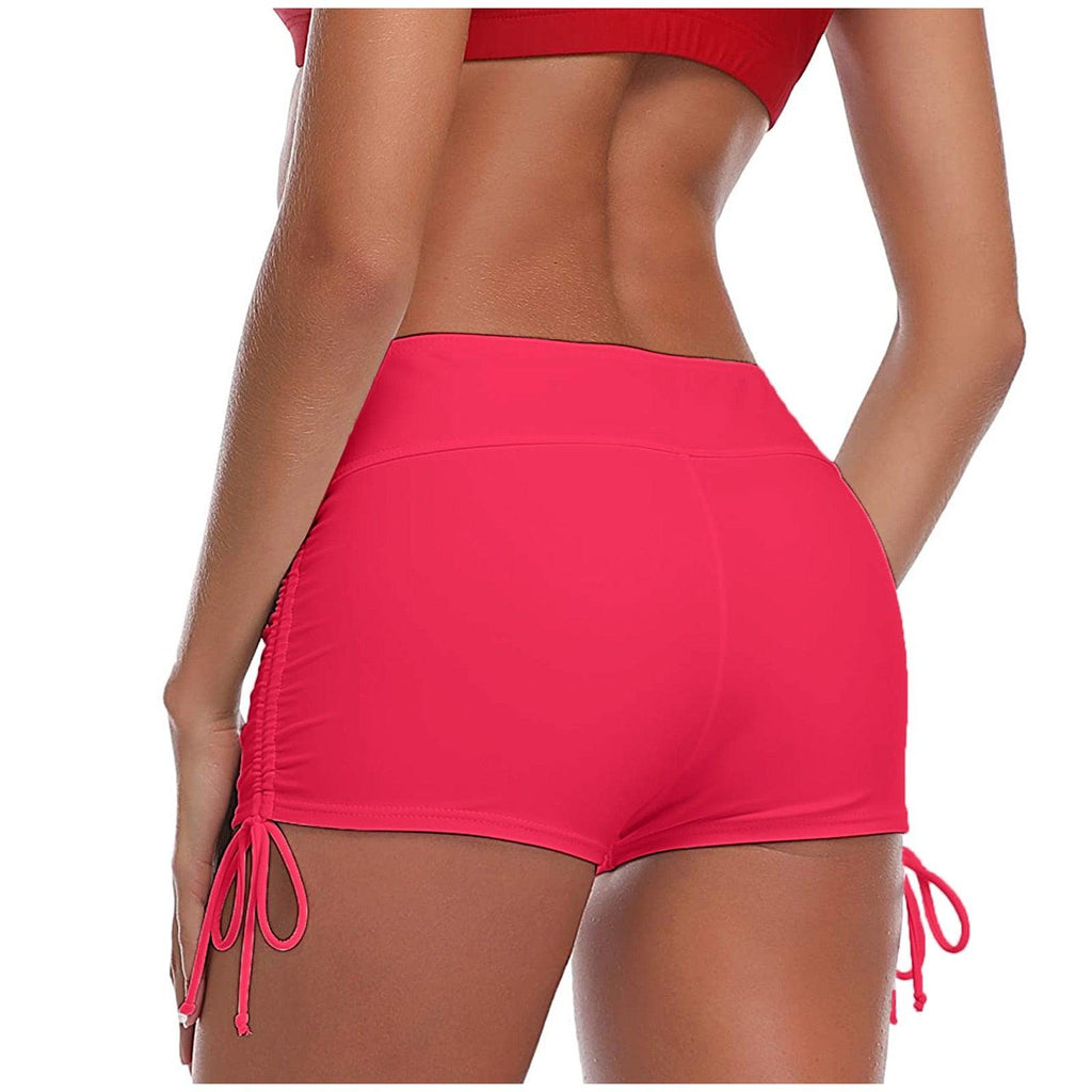 High Waist Bikini Bottoms Women's High Waisted Shorts Swim Bottoms Full Coverage Bikini  Swimsuit Bottom For Women Swimming Panties Ladies Summer Fashion Solid  Bikinis Swim Shorts Bottom Women's Swimsuit Stevvex