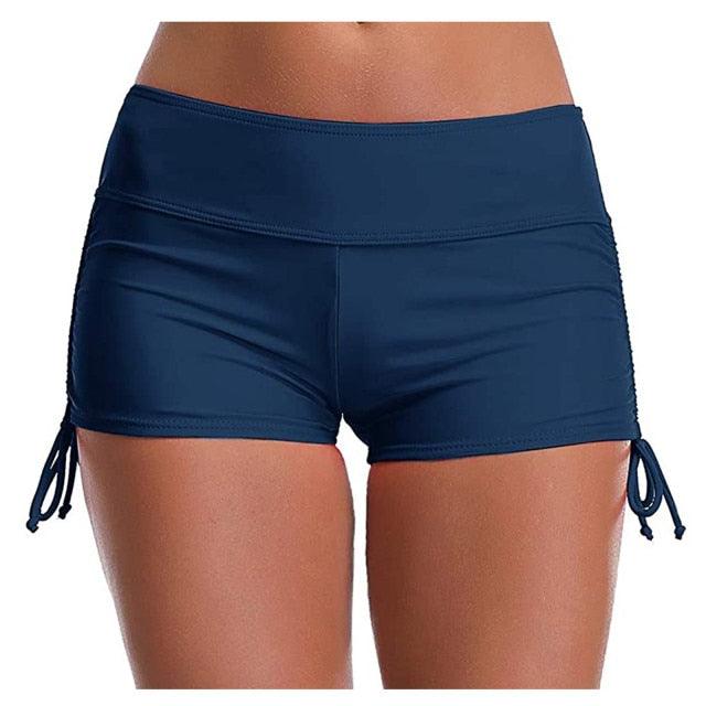 High Waist Bikini Bottoms Women's High Waisted Shorts Swim Bottoms Full Coverage Bikini  Swimsuit Bottom For Women Swimming Panties Ladies Summer Fashion Solid  Bikinis Swim Shorts Bottom Women's Swimsuit Stevvex