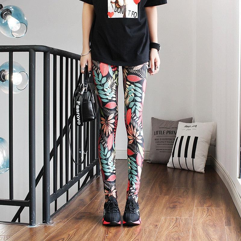 High Waist Leggings Pants Fitness Women Fashion  Printing Leggings Women Fitness Yoga Pants High Waist Push Up Sportswear Elastic Trousers Gym Running Workout Pants Push Up Running Elastic Stripe Dot Bottom Leggings Stevvex