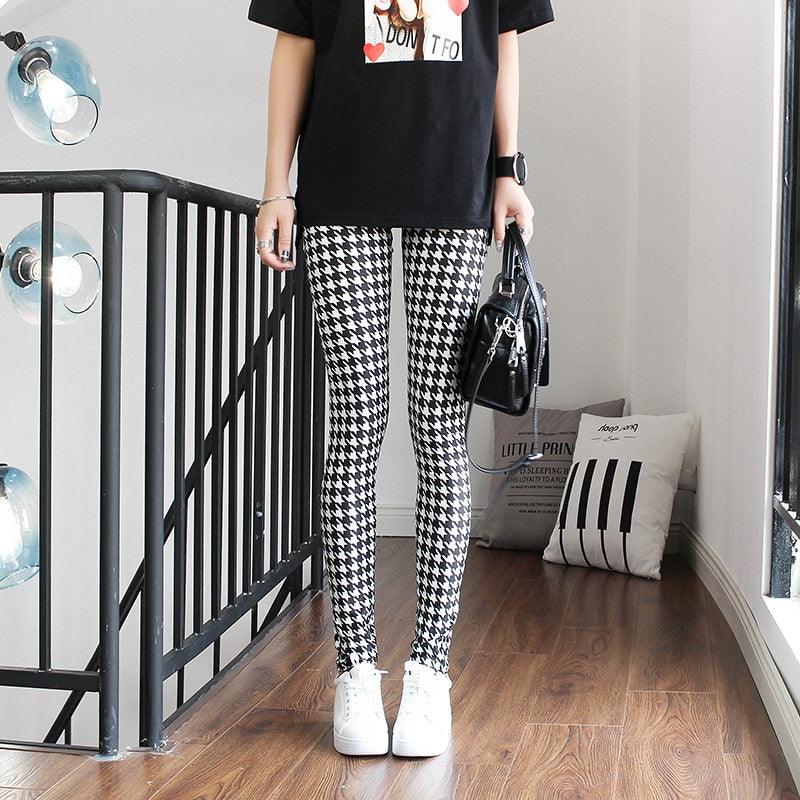 High Waist Leggings Pants Fitness Women Fashion  Printing Leggings Women Fitness Yoga Pants High Waist Push Up Sportswear Elastic Trousers Gym Running Workout Pants Push Up Running Elastic Stripe Dot Bottom Leggings Stevvex