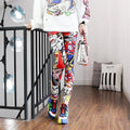 High Waist Leggings Pants Fitness Women Fashion  Printing Leggings Women Fitness Yoga Pants High Waist Push Up Sportswear Elastic Trousers Gym Running Workout Pants Push Up Running Elastic Stripe Dot Bottom Leggings Stevvex