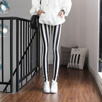 High Waist Leggings Pants Fitness Women Fashion  Printing Leggings Women Fitness Yoga Pants High Waist Push Up Sportswear Elastic Trousers Gym Running Workout Pants Push Up Running Elastic Stripe Dot Bottom Leggings Stevvex