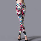 High Waist Leggings Pants Fitness Women Fashion  Printing Leggings Women Fitness Yoga Pants High Waist Push Up Sportswear Elastic Trousers Gym Running Workout Pants Push Up Running Elastic Stripe Dot Bottom Leggings Stevvex