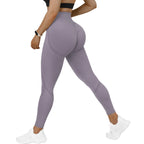 High Waist Seamless Leggings Women Push Up Leggings Women Seamless Lifting Leggings High Waist Workout Yoga Pants Sport Women Fitness Running Yoga Pants Elegant Elastic Leggings For Fitness Figure Enhancing Athletic Leggings Stevvex