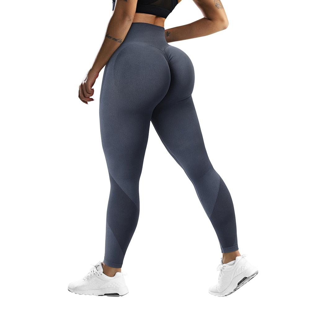 High Waist Seamless Leggings Women Push Up Leggings Women Seamless Lifting Leggings High Waist Workout Yoga Pants Sport Women Fitness Running Yoga Pants Elegant Elastic Leggings For Fitness Figure Enhancing Athletic Leggings Stevvex