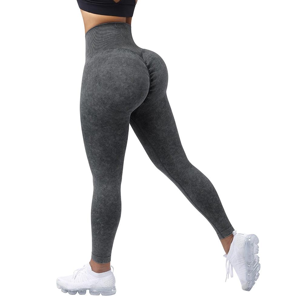 High Waist Seamless Leggings Women Push Up Leggings Women Seamless Lifting Leggings High Waist Workout Yoga Pants Sport Women Fitness Running Yoga Pants Elegant Elastic Leggings For Fitness Figure Enhancing Athletic Leggings Stevvex