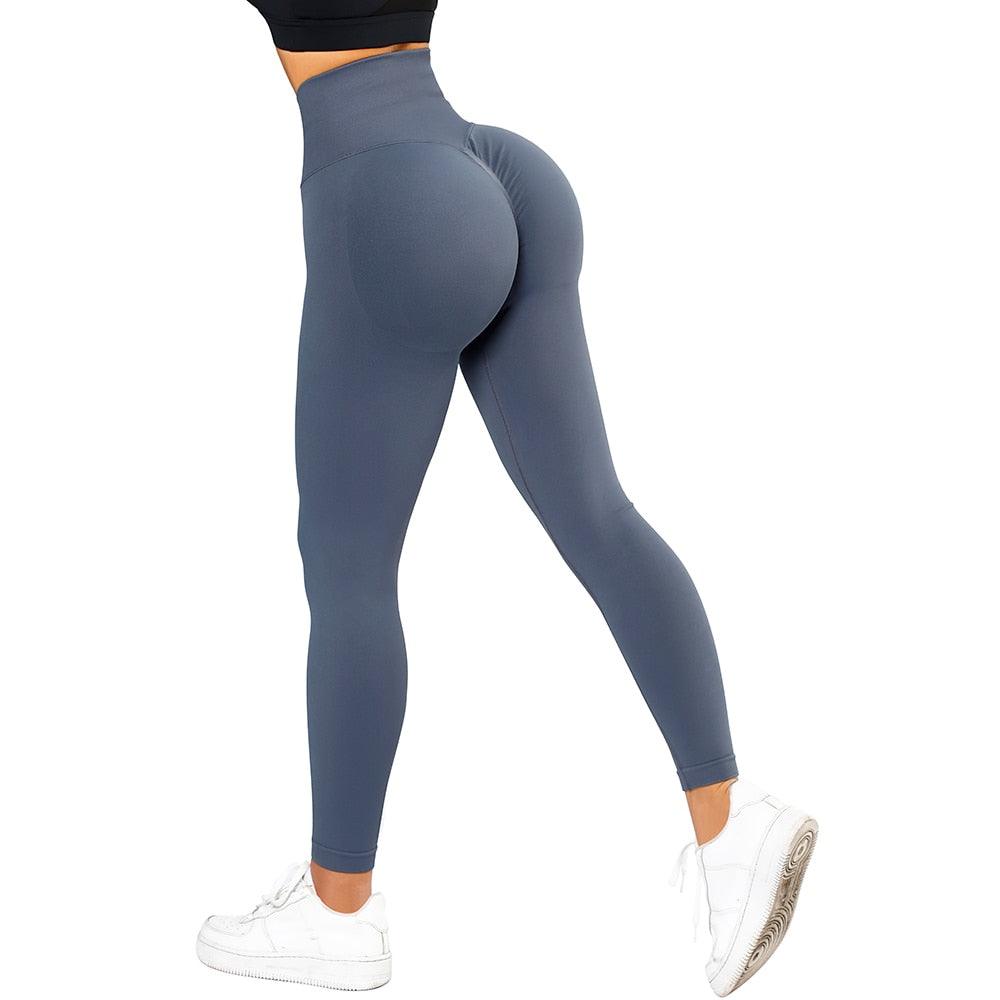High Waist Seamless Leggings Women Push Up Leggings Women Seamless Lifting Leggings High Waist Workout Yoga Pants Sport Women Fitness Running Yoga Pants Elegant Elastic Leggings For Fitness Figure Enhancing Athletic Leggings Stevvex