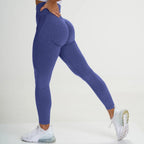High Waist Seamless Leggings Women Push Up Leggings Women Seamless Lifting Leggings High Waist Workout Yoga Pants Sport Women Fitness Running Yoga Pants Elegant Elastic Leggings For Fitness Figure Enhancing Athletic Leggings Stevvex