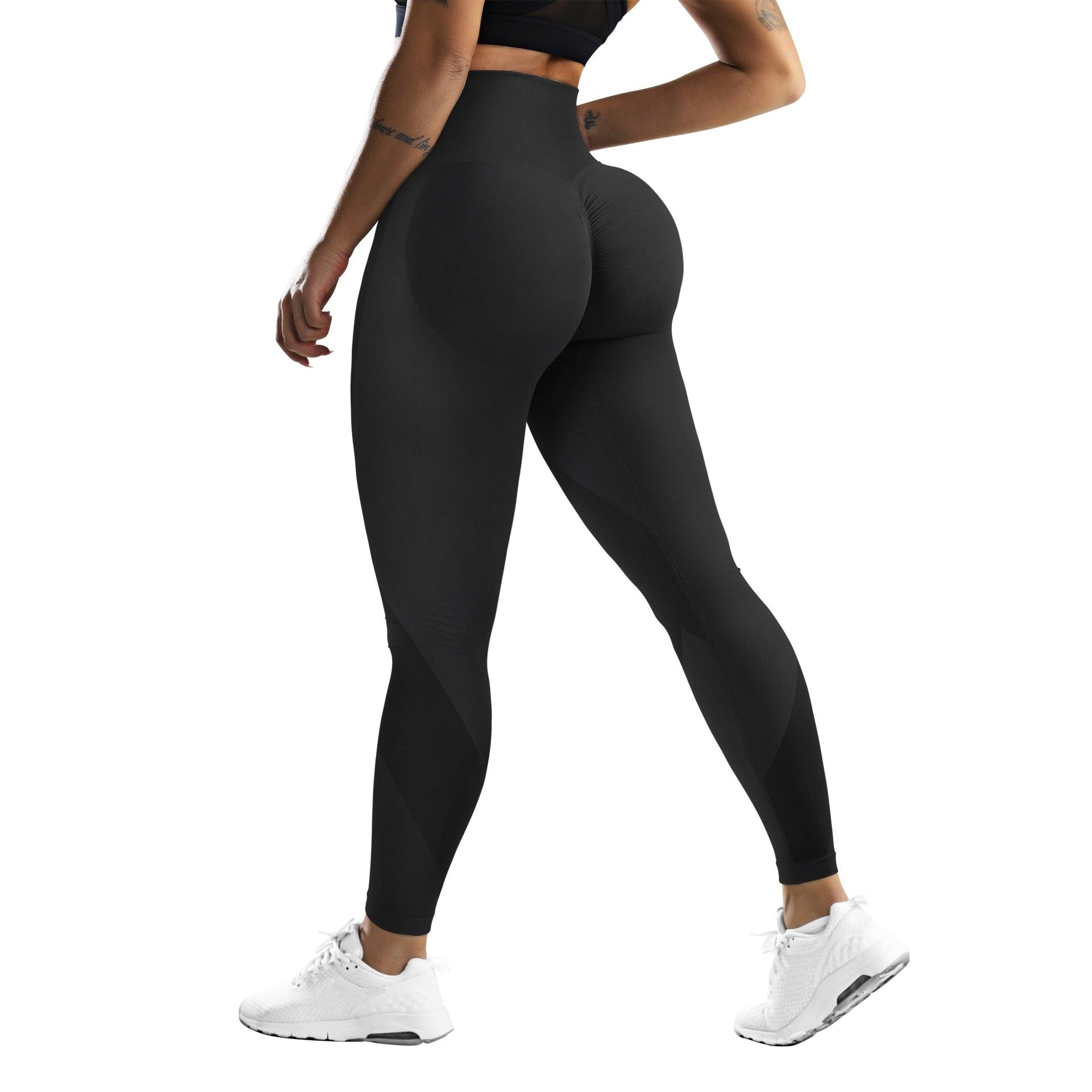 High Waist Seamless Leggings Women Push Up Leggings Women Seamless Lifting Leggings High Waist Workout Yoga Pants Sport Women Fitness Running Yoga Pants Elegant Elastic Leggings For Fitness Figure Enhancing Athletic Leggings Stevvex