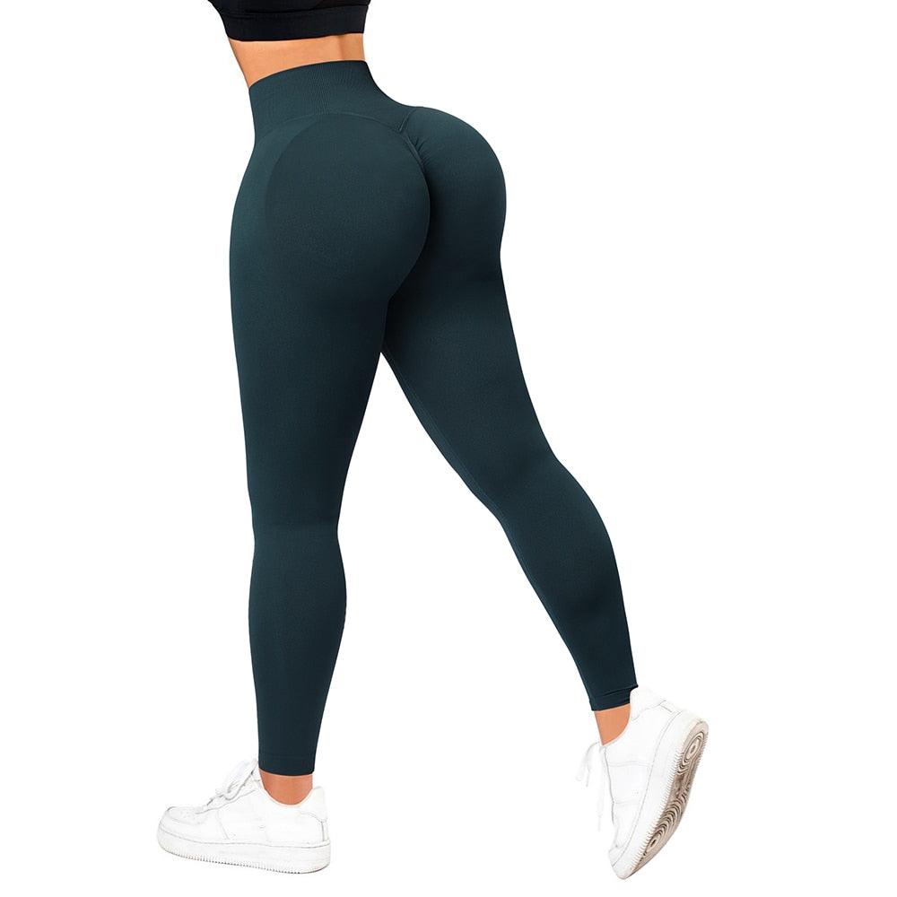 High Waist Seamless Leggings Women Push Up Leggings Women Seamless Lifting Leggings High Waist Workout Yoga Pants Sport Women Fitness Running Yoga Pants Elegant Elastic Leggings For Fitness Figure Enhancing Athletic Leggings Stevvex