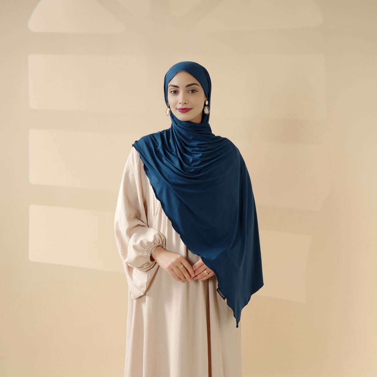 Perfect Hijab for Eid: Premium Modal Jersey Long Scarf – Soft, Breathable & Elegant in 8 Colors Shawl (MH105) Mariam's Collection
