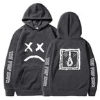 Hip Hop Hoodies Modern Hell Hood For Boy Men Women Hooded Pullover Male Female Cry Baby Hoodie Sweatshirts Women's Hoodie Peep Show Rap Music Men's Hip Hop Weep Rapper Sweater Warm Winter Sweater