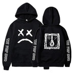 Hip Hop Hoodies Modern Hell Hood For Boy Men Women Hooded Pullover Male Female Cry Baby Hoodie Sweatshirts Women's Hoodie Peep Show Rap Music Men's Hip Hop Weep Rapper Sweater Warm Winter Sweater
