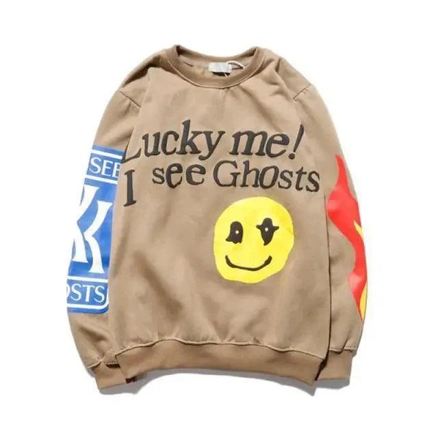 Hip-Hop Printed Sweatshirts Men  High Pullovers Couple Street Casual Sweatshirts Letter Print Men Women Sweatshirt Stylish Printed Cool Design Warm Winter Sweatshirt For Men Women Stevvex