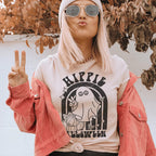Hippie Halloween Tee Peachy Sunday