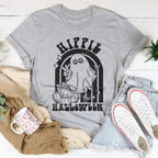 Hippie Halloween Tee Peachy Sunday