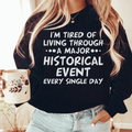 Historical Event Sweatshirt Peachy Sunday
