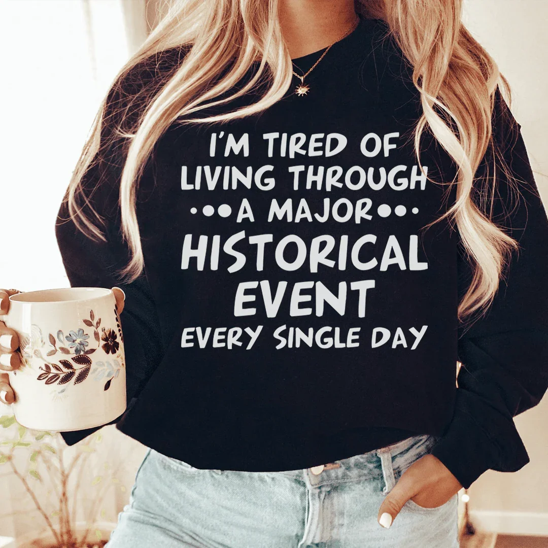 Historical Event Sweatshirt Peachy Sunday