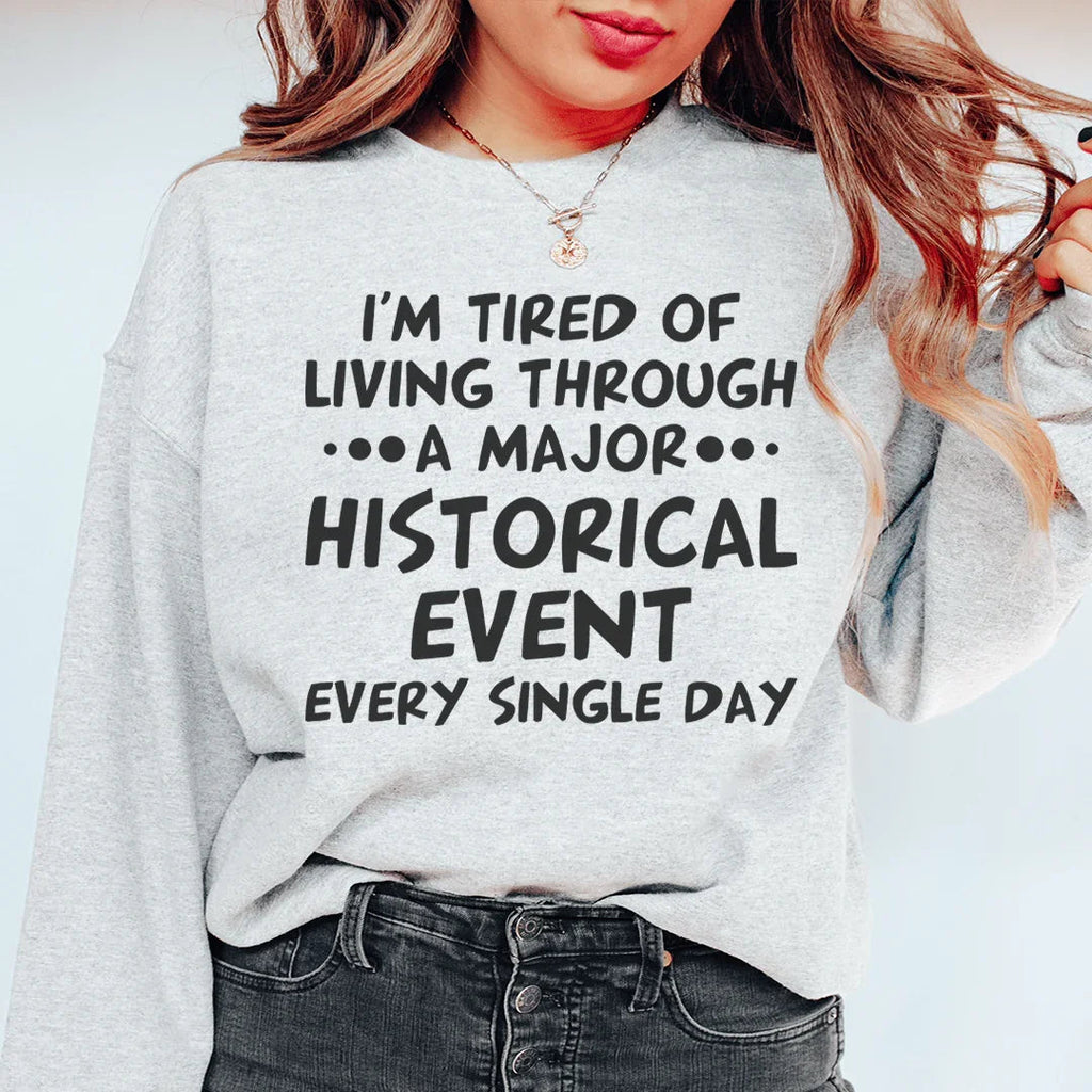 Historical Event Sweatshirt Peachy Sunday