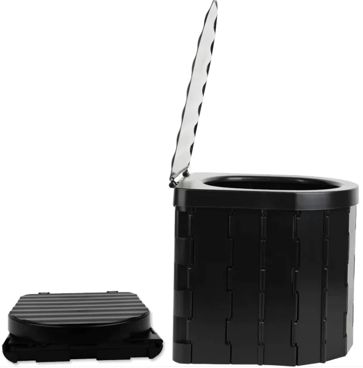 Travel-Friendly Folding Portable Toilet Pi-Mart