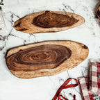 Holiday Charcuterie Board Set With Tartan Kitchen Towels - 2-Piece Gift BandsCo Straps