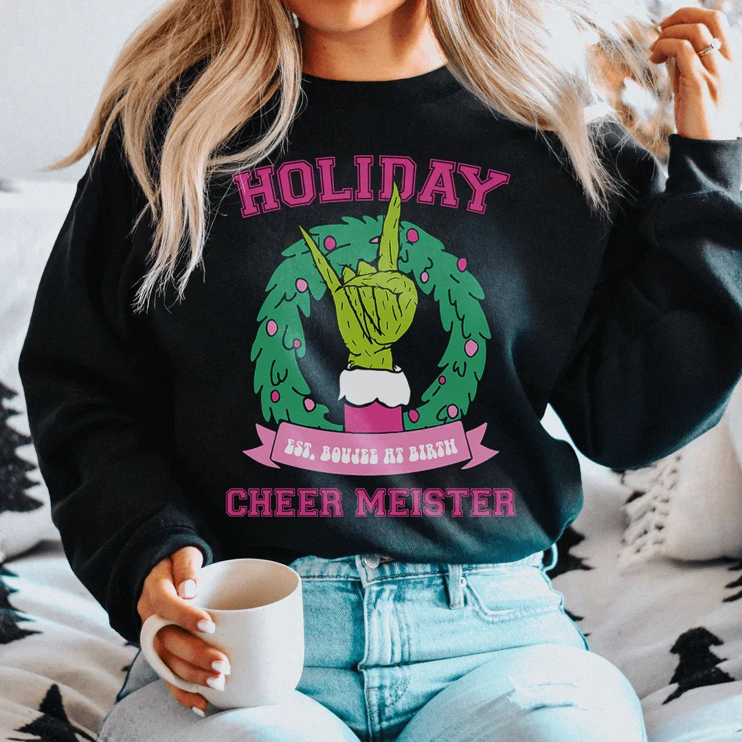 Holiday Cheermeister Sweatshirt Peachy Sunday