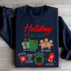 Holiday To Do List Sweatshirt Peachy Sunday
