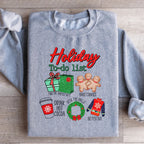 Holiday To Do List Sweatshirt Peachy Sunday