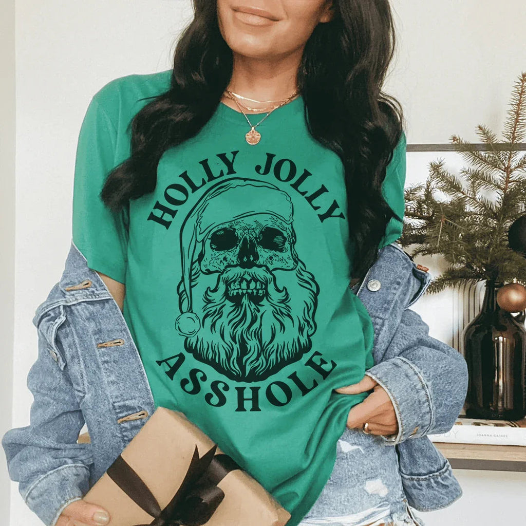 Holly Jolly Tee Peachy Sunday