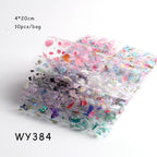 Holographic Nail Foil Transfer Set Sticker Decal Nail Art Foils Designer Marble Nail Decoration Sliders Wraps Manicure  Women Kids Girls Manicure Decoration Nail Art Supplies 3D Self-Adhesive Nail Decals Designer Nail Stickers for Acrylic Nails Stevvex
