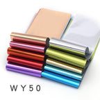 Holographic Nail Foil Transfer Set Sticker Decal Nail Art Foils Designer Marble Nail Decoration Sliders Wraps Manicure  Women Kids Girls Manicure Decoration Nail Art Supplies 3D Self-Adhesive Nail Decals Designer Nail Stickers for Acrylic Nails Stevvex