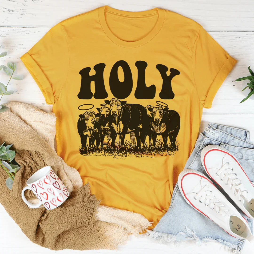 Holy Cow Tee Peachy Sunday