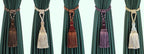 Home Decoration Polyester Tassel Tiebacks Curtain Holder Handmade Tassel Curtain Rope Holdback Window Drape Hanging Ball Tassels Curtains Buckle Sling Binding Lantern Tiebacks Handcrafted Braided Curtain Holdbacks Window Home Decor 55-90cm Stevvex