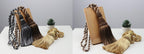 Home Decoration Polyester Tassel Tiebacks Curtain Holder Handmade Tassel Curtain Rope Holdback Window Drape Hanging Ball Tassels Curtains Buckle Sling Binding Lantern Tiebacks Handcrafted Braided Curtain Holdbacks Window Home Decor 55-90cm Stevvex