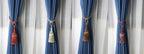 Home Decoration Polyester Tassel Tiebacks Curtain Holder Handmade Tassel Curtain Rope Holdback Window Drape Hanging Ball Tassels Curtains Buckle Sling Binding Lantern Tiebacks Handcrafted Braided Curtain Holdbacks Window Home Decor 55-90cm Stevvex