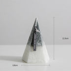 Home Decorative Aromatic Candles Scented Candles 3D Iceberg Shape Room Fragrance Candles Strong Fragrance Scent Stress Relief Gift for Women on Birthday Anniversary Aromatherapy Home Decoration Stevvex