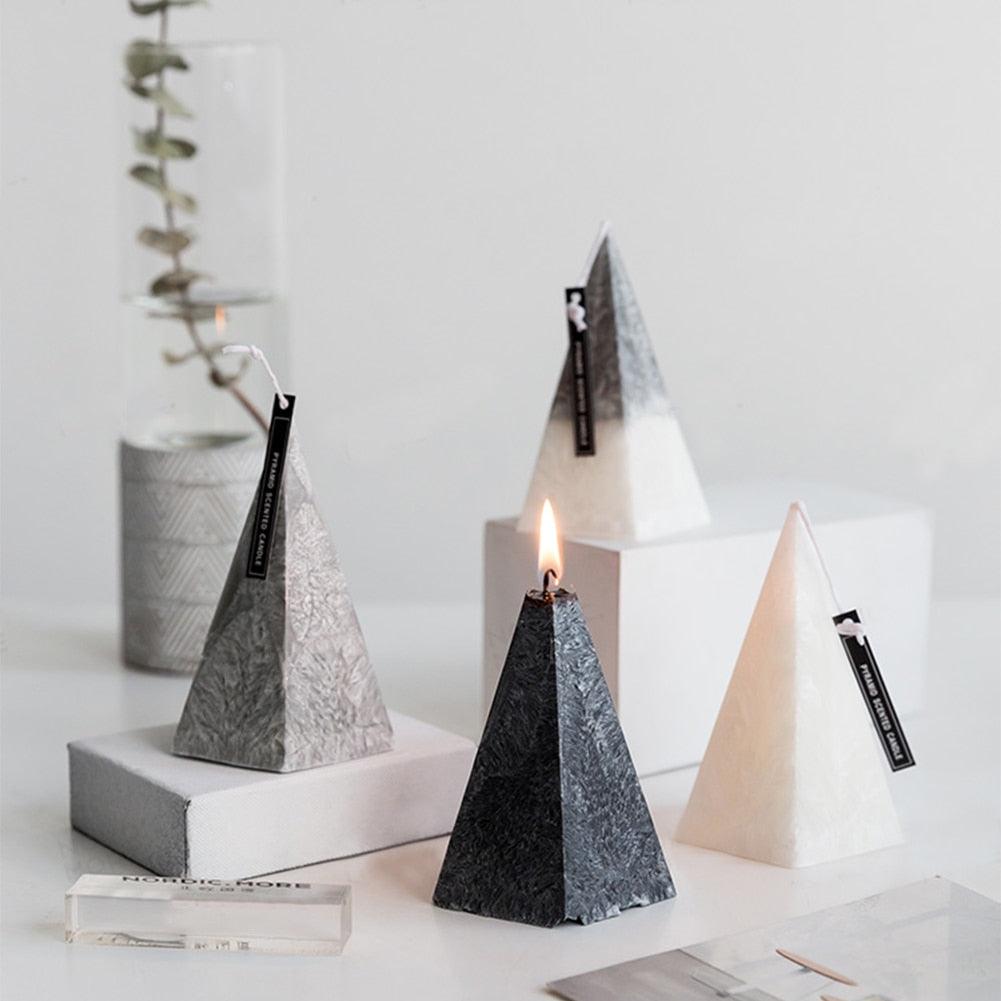 Home Decorative Aromatic Candles Scented Candles 3D Iceberg Shape Room Fragrance Candles Strong Fragrance Scent Stress Relief Gift for Women on Birthday Anniversary Aromatherapy Home Decoration Stevvex
