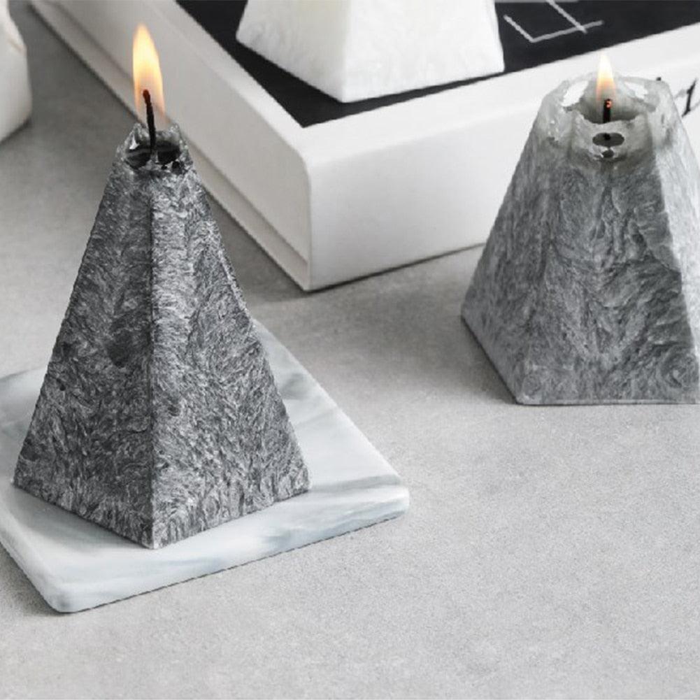 Home Decorative Aromatic Candles Scented Candles 3D Iceberg Shape Room Fragrance Candles Strong Fragrance Scent Stress Relief Gift for Women on Birthday Anniversary Aromatherapy Home Decoration Stevvex