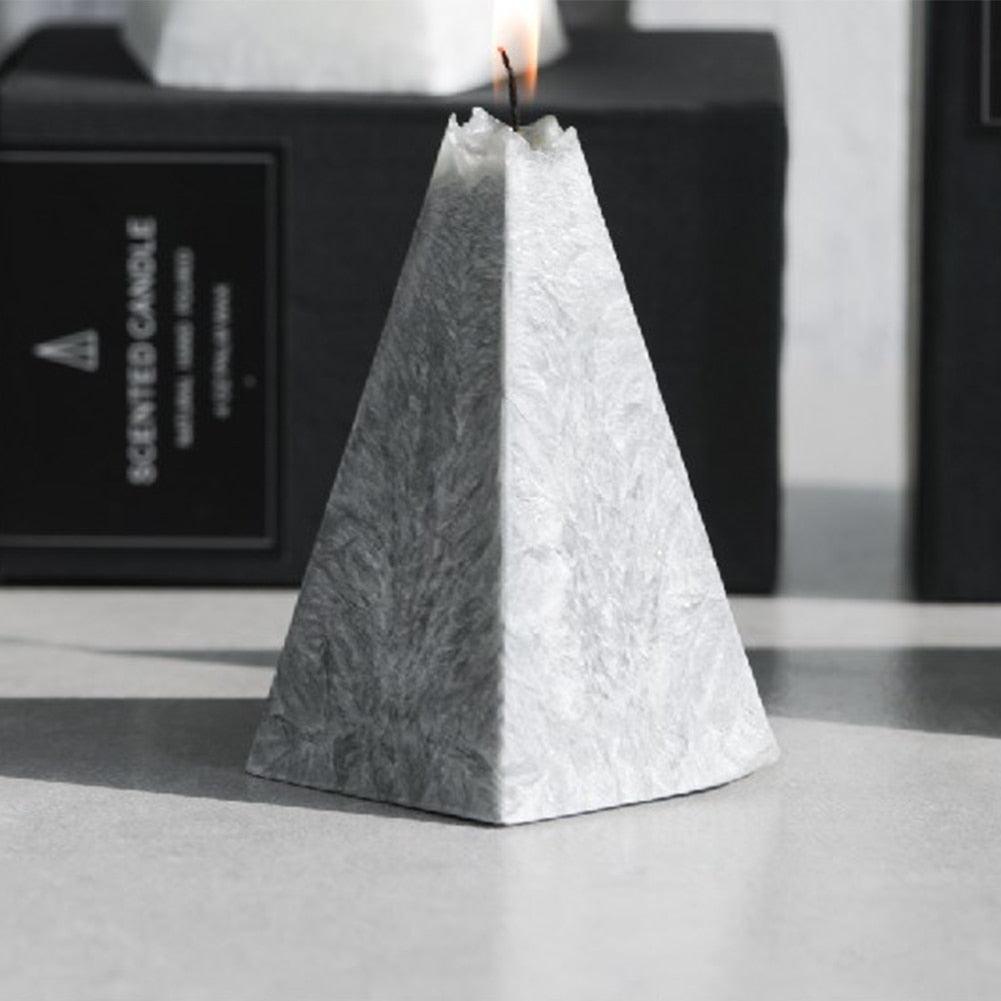 Home Decorative Aromatic Candles Scented Candles 3D Iceberg Shape Room Fragrance Candles Strong Fragrance Scent Stress Relief Gift for Women on Birthday Anniversary Aromatherapy Home Decoration Stevvex