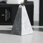 Home Decorative Aromatic Candles Scented Candles 3D Iceberg Shape Room Fragrance Candles Strong Fragrance Scent Stress Relief Gift for Women on Birthday Anniversary Aromatherapy Home Decoration Stevvex