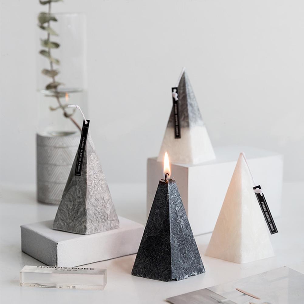 Home Decorative Aromatic Candles Scented Candles 3D Iceberg Shape Room Fragrance Candles Strong Fragrance Scent Stress Relief Gift for Women on Birthday Anniversary Aromatherapy Home Decoration Stevvex