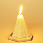 Home Decorative Aromatic Candles Scented Candles 3D Iceberg Shape Room Fragrance Candles Strong Fragrance Scent Stress Relief Gift for Women on Birthday Anniversary Aromatherapy Home Decoration Stevvex