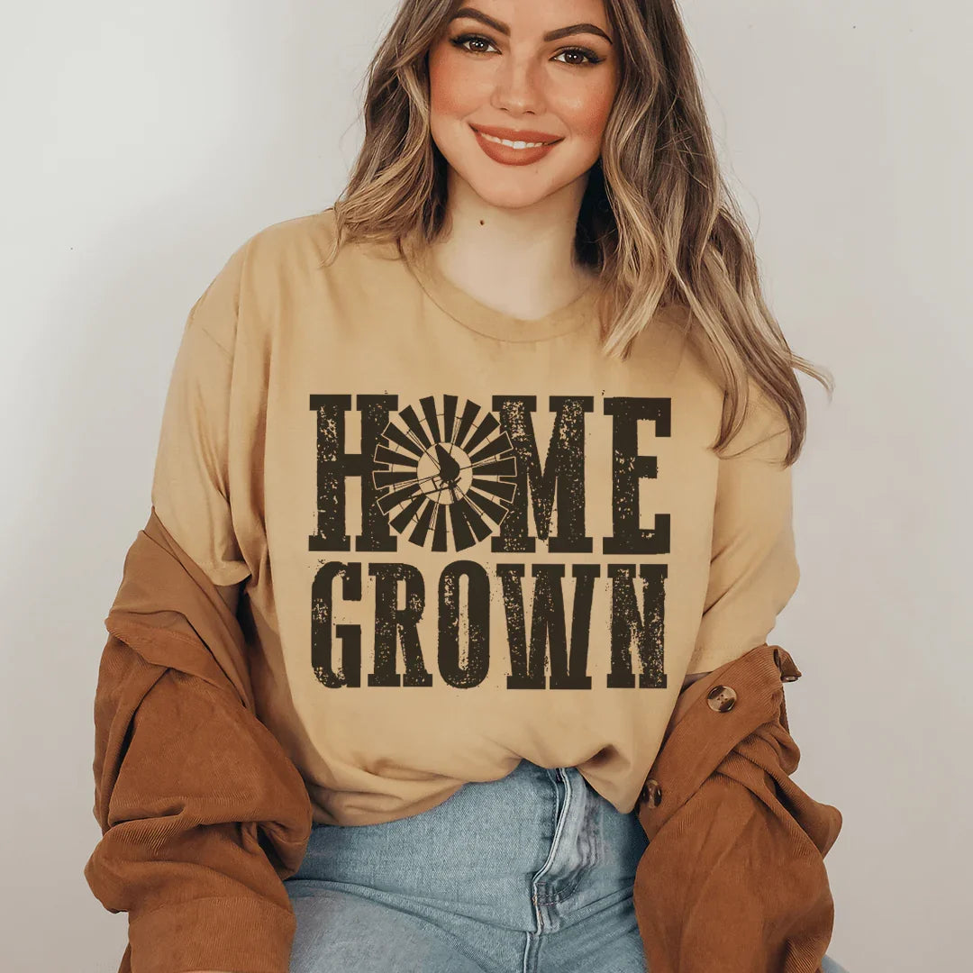 Home Grown Tee Peachy Sunday