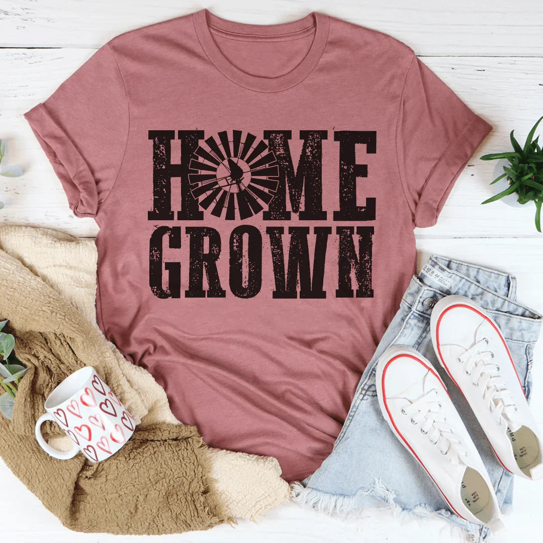 Home Grown Tee Peachy Sunday