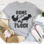 Home Is With My Flock Tee Peachy Sunday