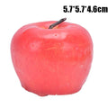 Home Red Apple Shape Scented Candles Creative Apple Shaped Scented Candles Simulation Fruit Candles Valentine's Day Party Candles Birthday Candles Apple Decorations Birthday Christmas Party Fruit Candles Decoration Stevvex