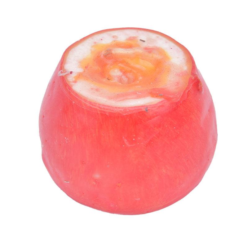 Home Red Apple Shape Scented Candles Creative Apple Shaped Scented Candles Simulation Fruit Candles Valentine's Day Party Candles Birthday Candles Apple Decorations Birthday Christmas Party Fruit Candles Decoration Stevvex