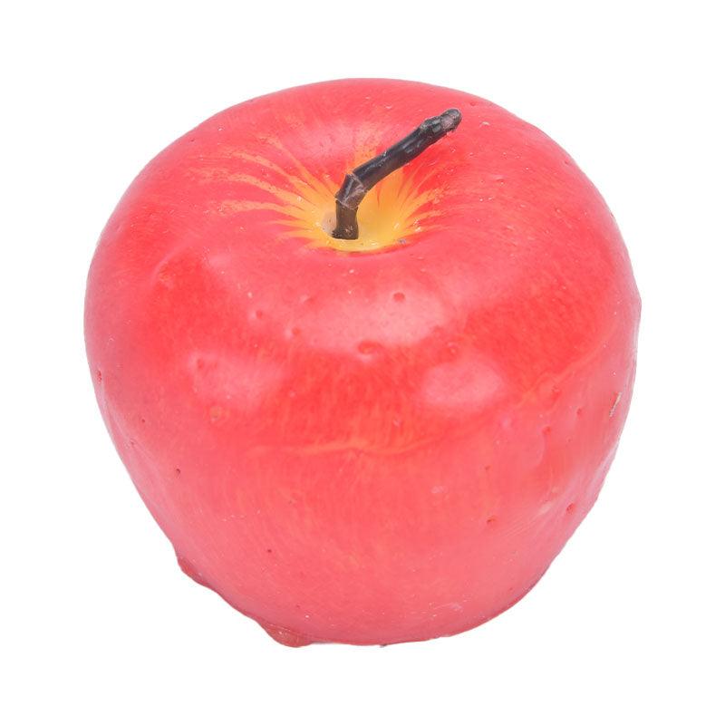 Home Red Apple Shape Scented Candles Creative Apple Shaped Scented Candles Simulation Fruit Candles Valentine's Day Party Candles Birthday Candles Apple Decorations Birthday Christmas Party Fruit Candles Decoration Stevvex