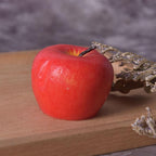 Home Red Apple Shape Scented Candles Creative Apple Shaped Scented Candles Simulation Fruit Candles Valentine's Day Party Candles Birthday Candles Apple Decorations Birthday Christmas Party Fruit Candles Decoration Stevvex